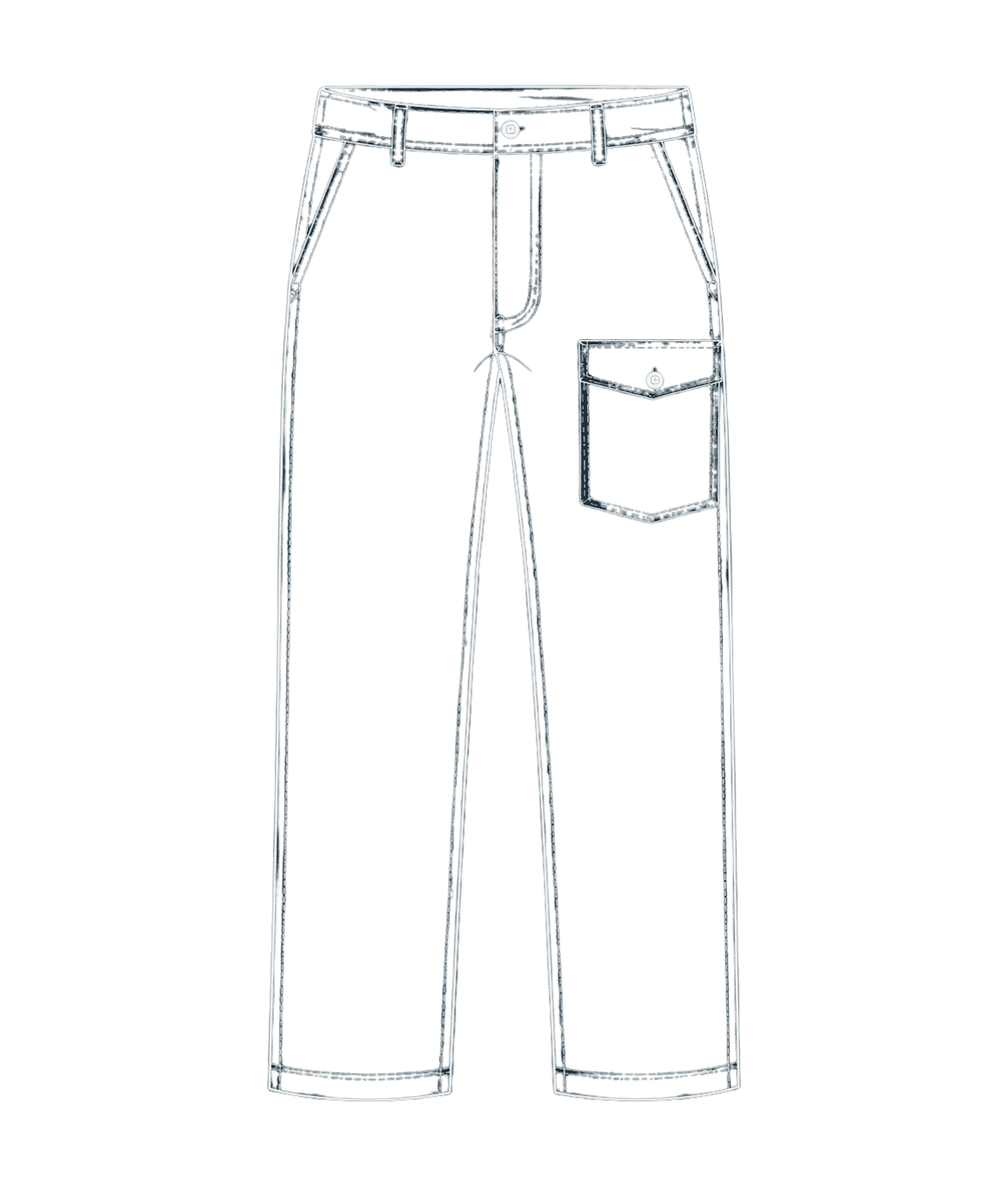 Uniform Pants Blueprint
