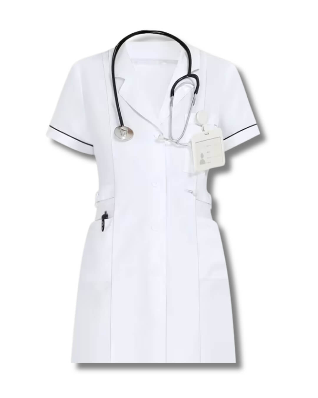 Doctor wearing a white doctor's coat