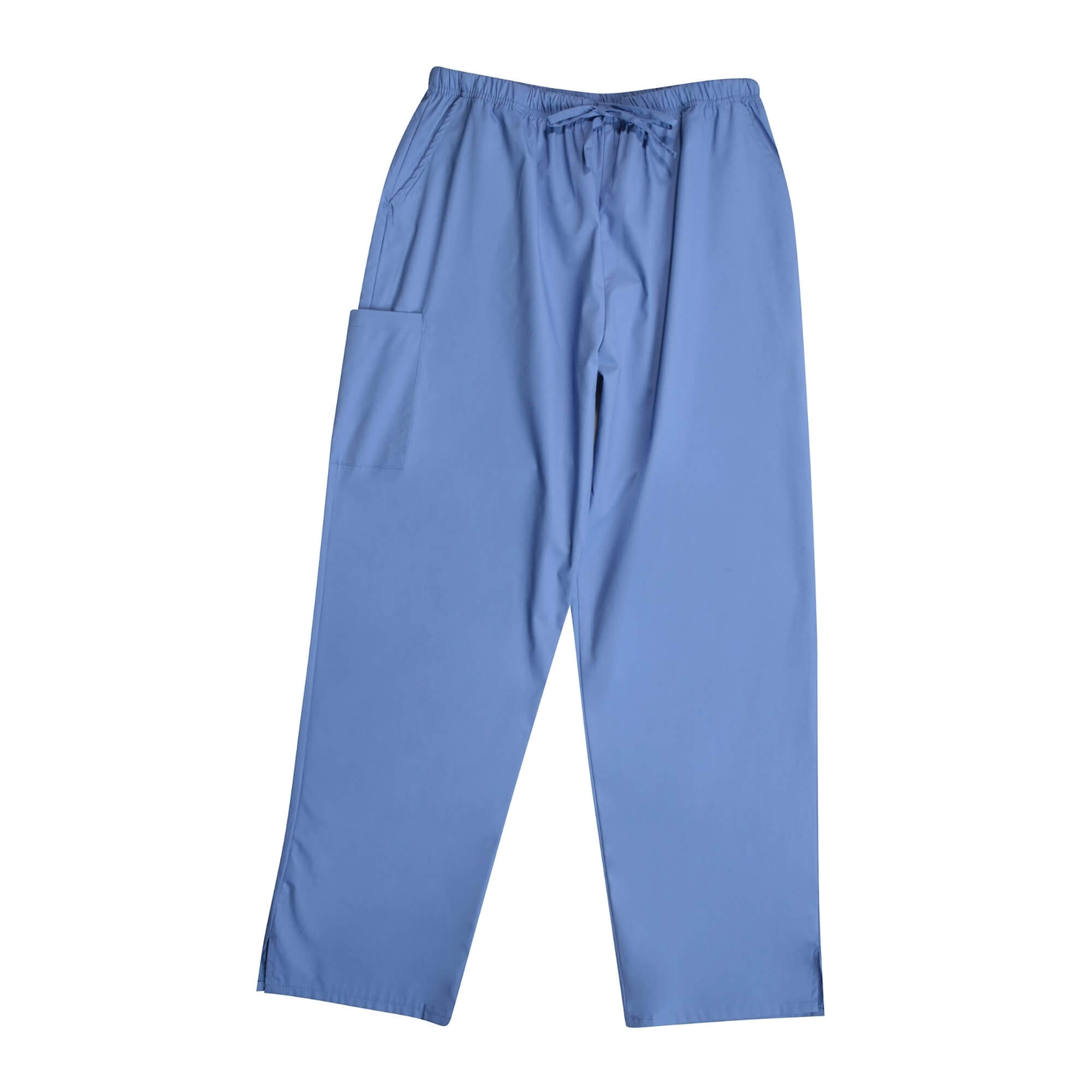 Medical staff member wearing scrub pants